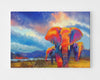 Peinture par numéros - Marche des éléphants en couleurs