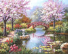 Peinture par numéros - Jardin fleuris Japonais