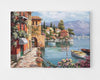 Peinture par numéros - Bord de lac en Italie