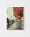 Peinture par numéros - Promenade d'automne le long des quais